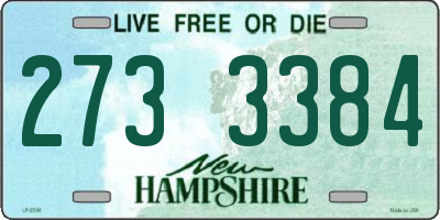 NH license plate 2733384
