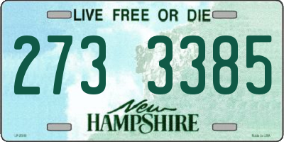 NH license plate 2733385