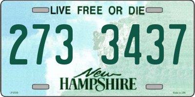 NH license plate 2733437