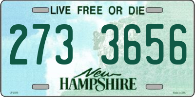 NH license plate 2733656