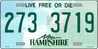 NH license plate 2733719