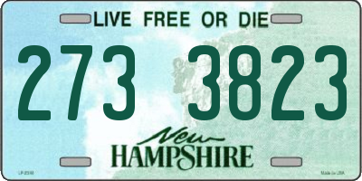 NH license plate 2733823