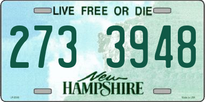 NH license plate 2733948