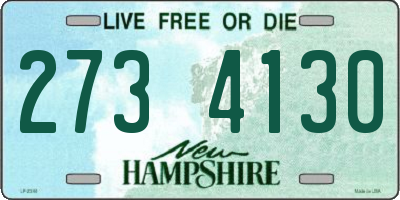 NH license plate 2734130