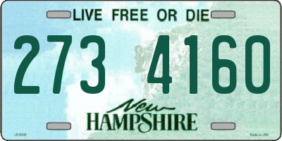 NH license plate 2734160