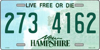 NH license plate 2734162