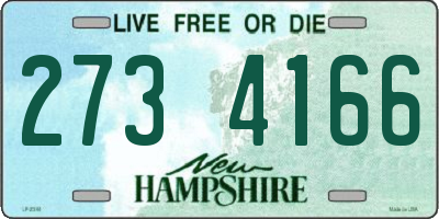 NH license plate 2734166