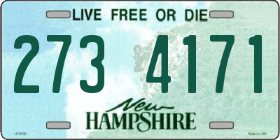 NH license plate 2734171
