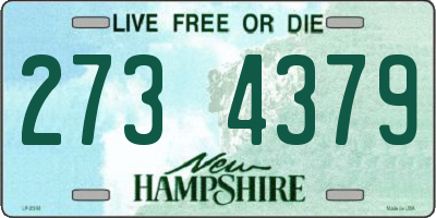 NH license plate 2734379