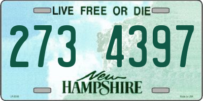 NH license plate 2734397