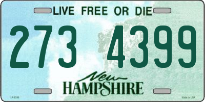 NH license plate 2734399