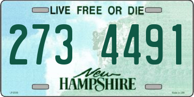 NH license plate 2734491
