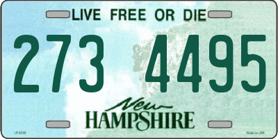 NH license plate 2734495