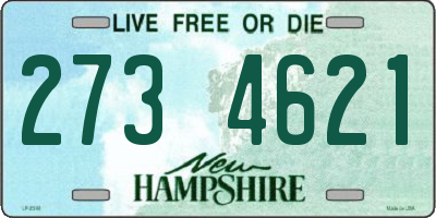 NH license plate 2734621