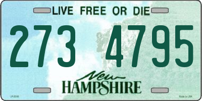 NH license plate 2734795