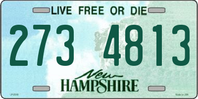 NH license plate 2734813