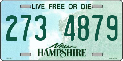 NH license plate 2734879