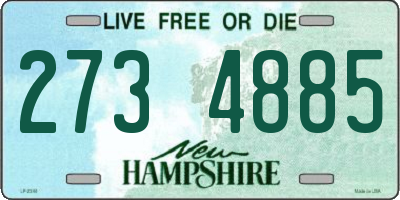 NH license plate 2734885