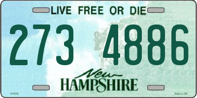 NH license plate 2734886