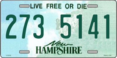 NH license plate 2735141