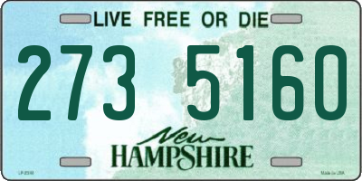 NH license plate 2735160