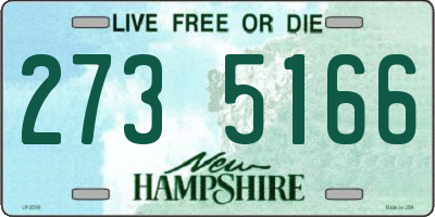 NH license plate 2735166