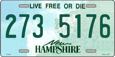 NH license plate 2735176