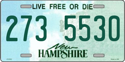 NH license plate 2735530