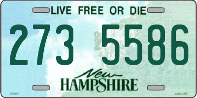 NH license plate 2735586