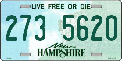NH license plate 2735620