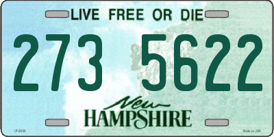 NH license plate 2735622