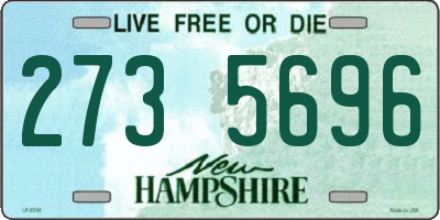 NH license plate 2735696