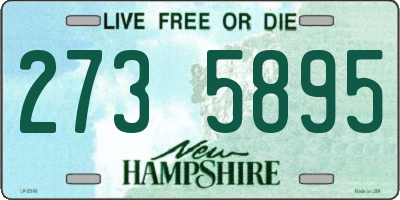 NH license plate 2735895