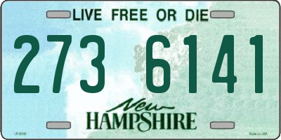 NH license plate 2736141