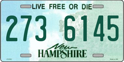 NH license plate 2736145