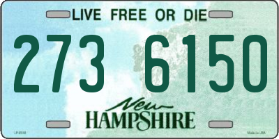 NH license plate 2736150