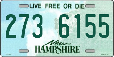 NH license plate 2736155