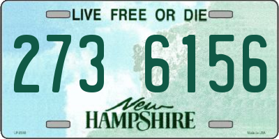 NH license plate 2736156