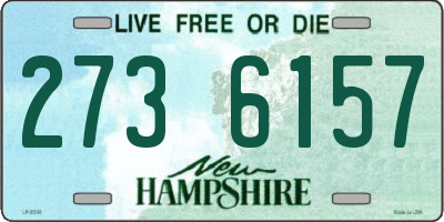 NH license plate 2736157