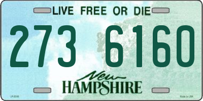 NH license plate 2736160
