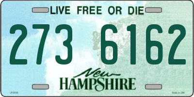 NH license plate 2736162