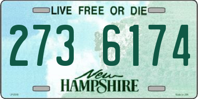 NH license plate 2736174