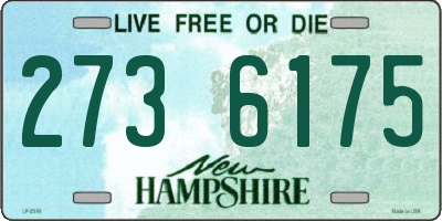 NH license plate 2736175
