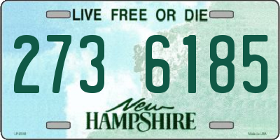NH license plate 2736185