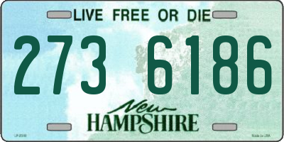 NH license plate 2736186