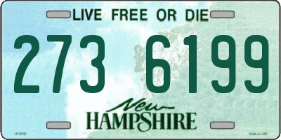 NH license plate 2736199