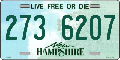 NH license plate 2736207