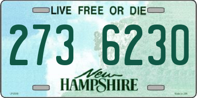 NH license plate 2736230
