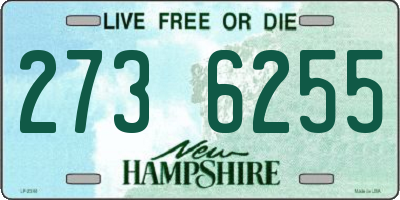 NH license plate 2736255
