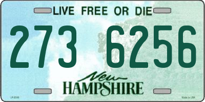NH license plate 2736256
